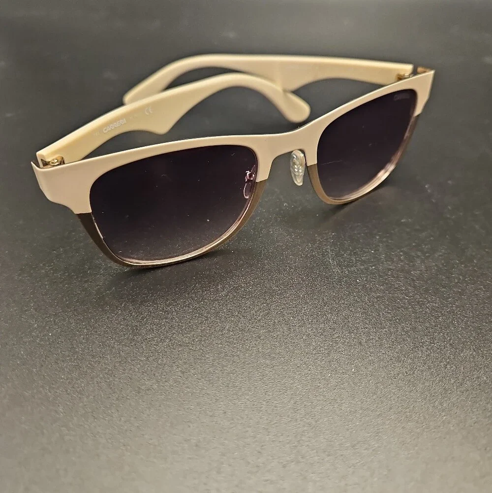 Carrera 6010/s  Cream And Brown Womens Sunglasses Classy Stylish